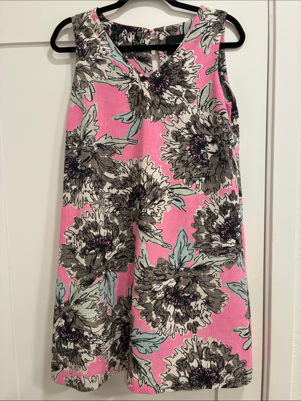 NIC+ZOE Pink Floral Sleeveless Dress